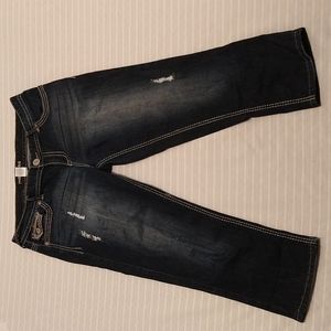 Maurices Women Dark Blue Jeans